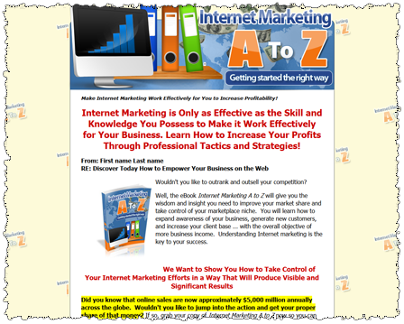 Internet Marketing A to Z