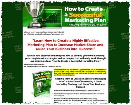 How To Create A Successful Marketing Plan