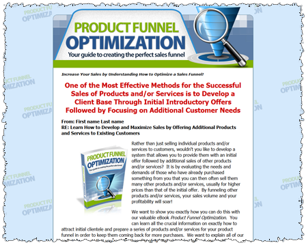 Product Funnel Optimization