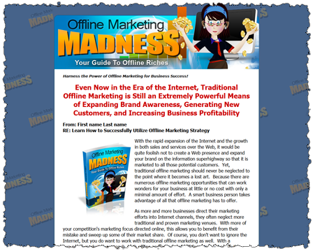 Offline Marketing Madness