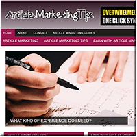 Article Marketing Tips