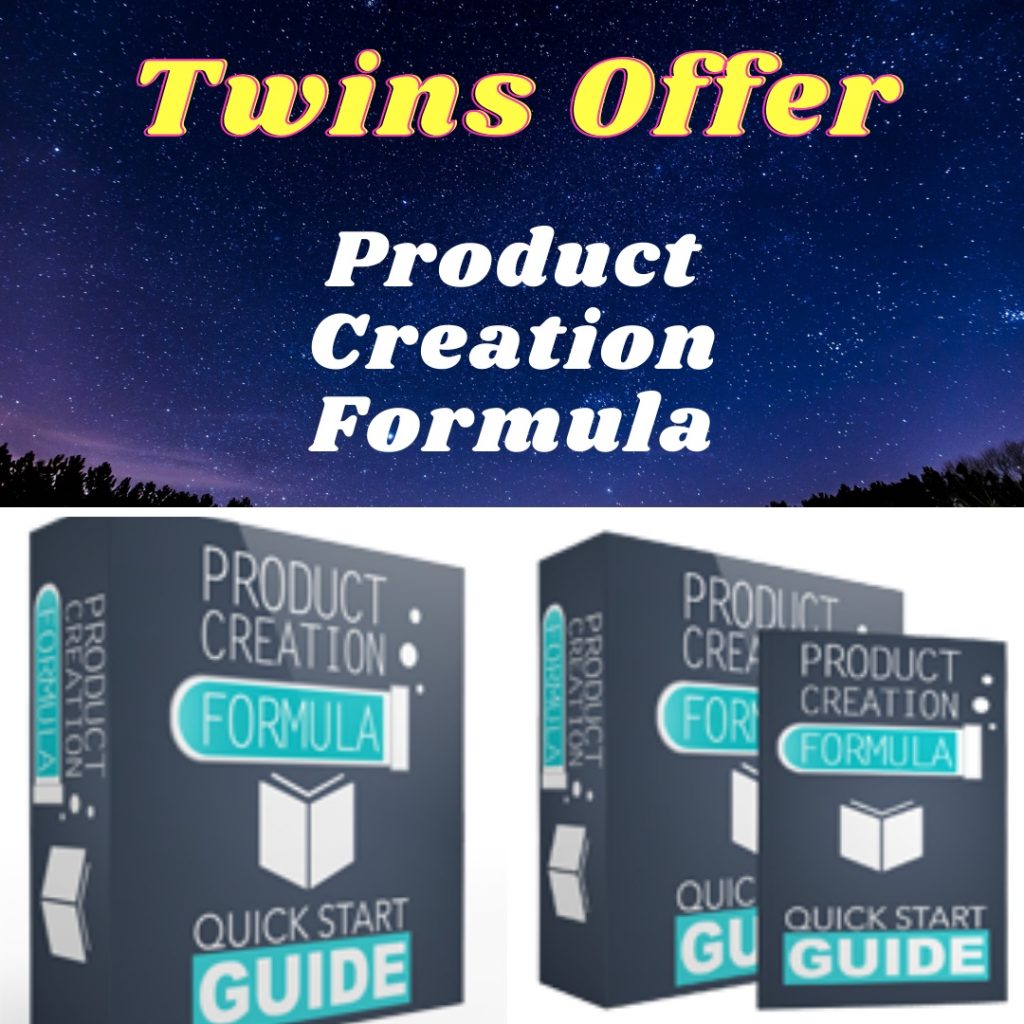 Product Creation Formula