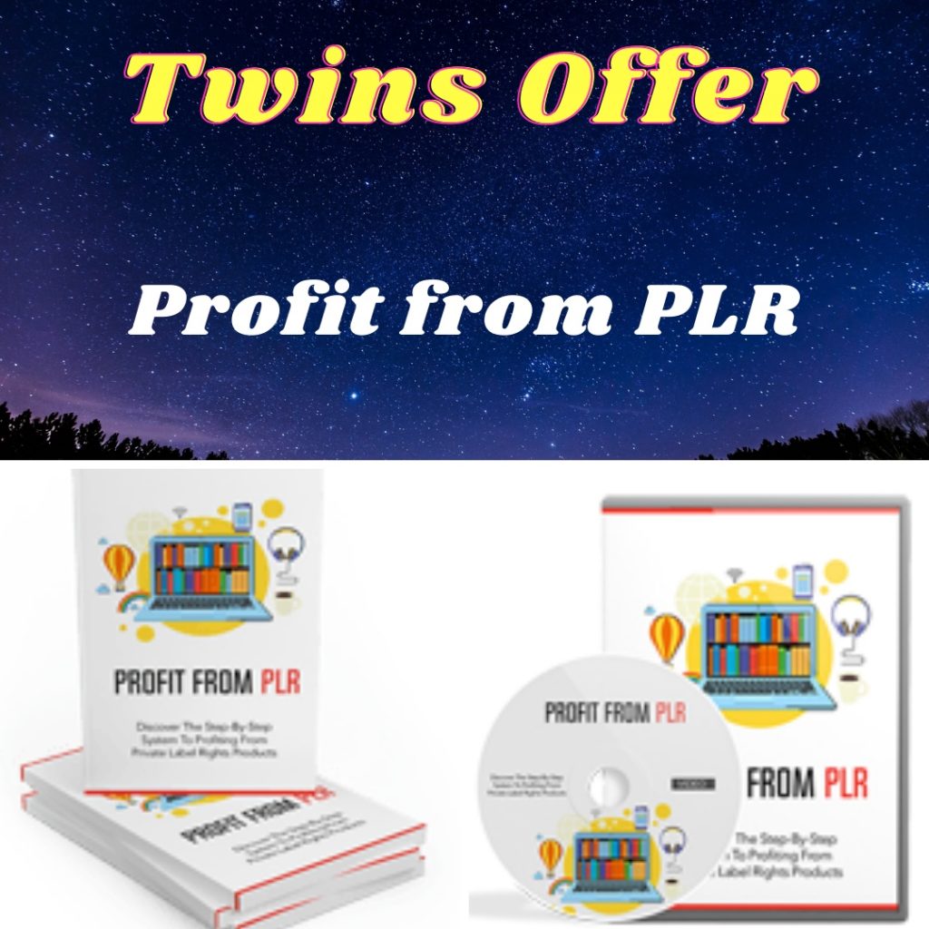 Profit from PLR