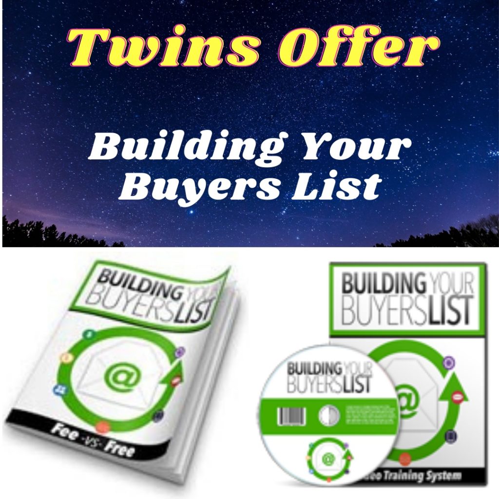 Building Your Buyers List