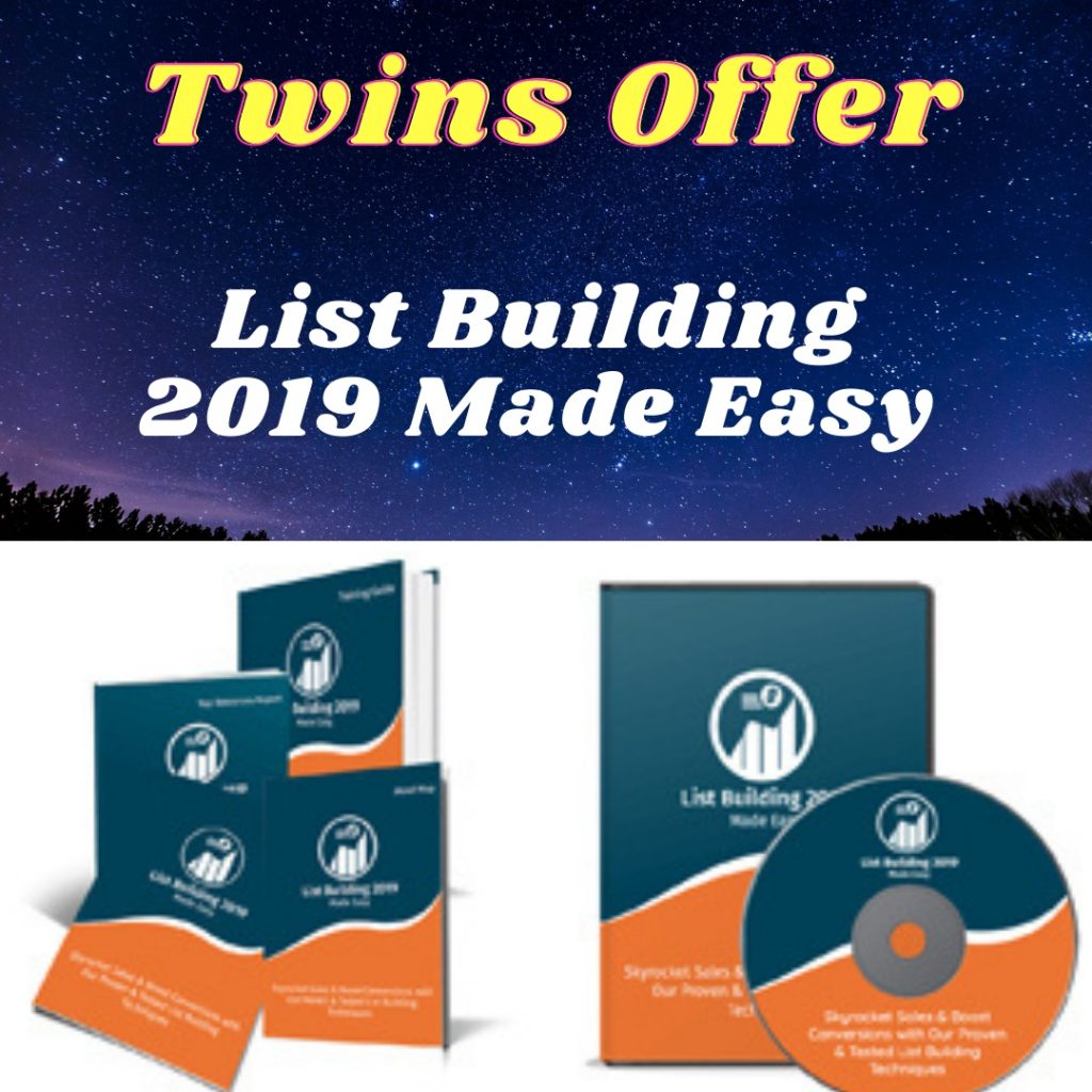 List Building 2019 Made Easy