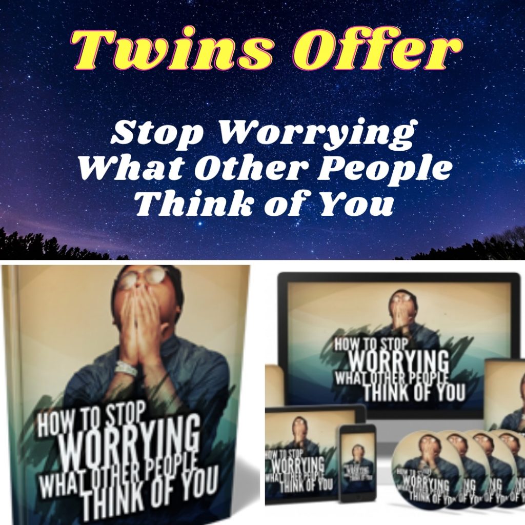 Stop Worrying What Other People Think of You