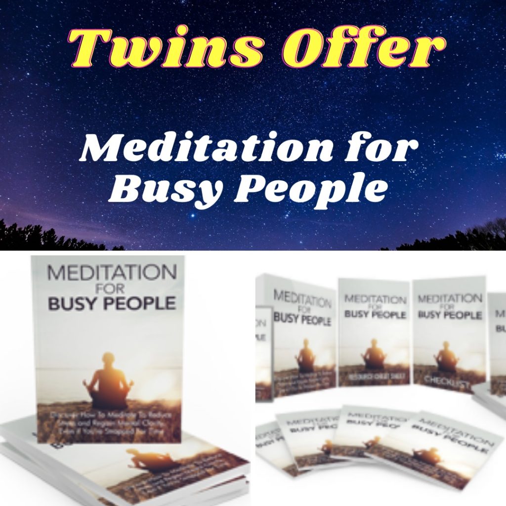 Meditation for Busy People