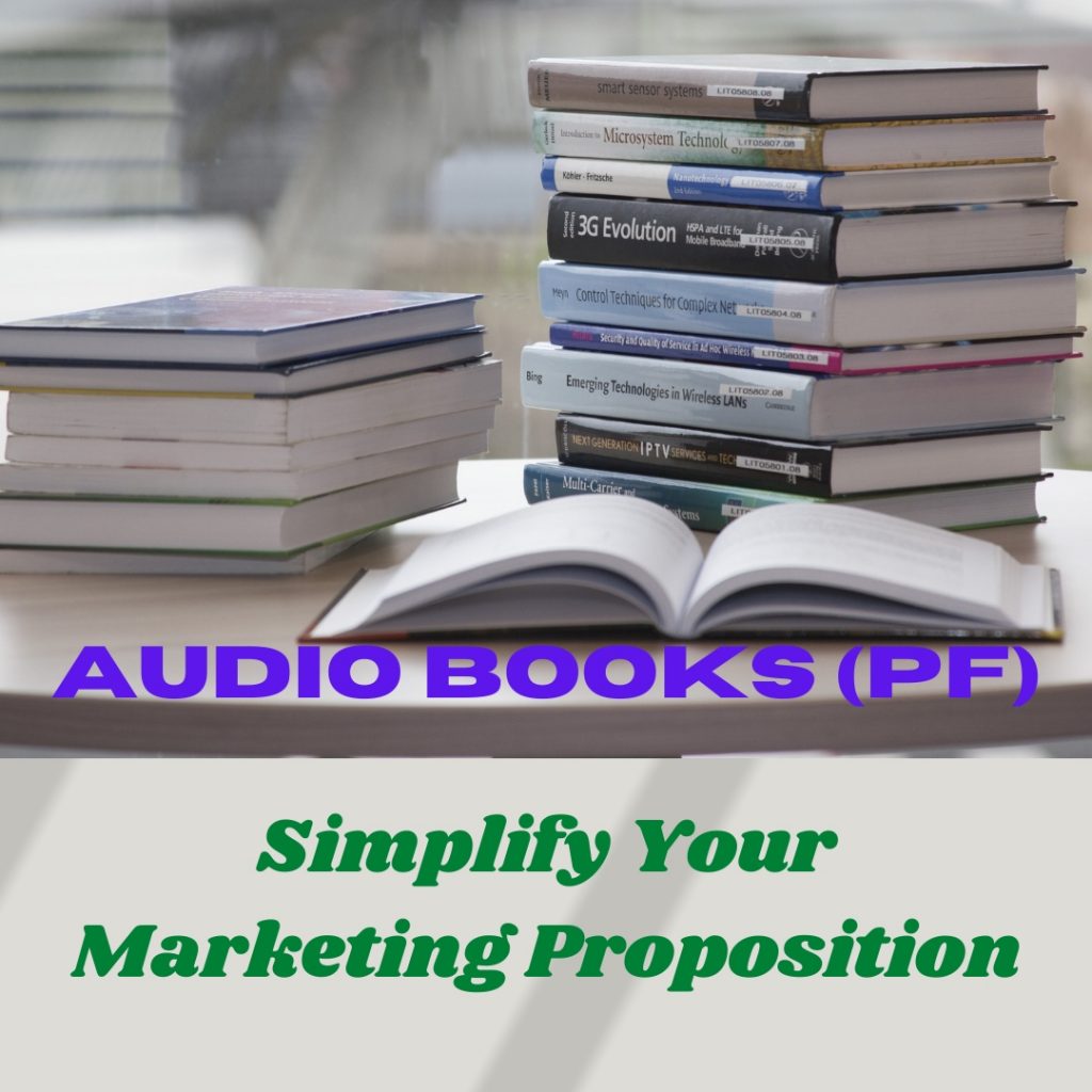 Simplify Your Marketing Proposition