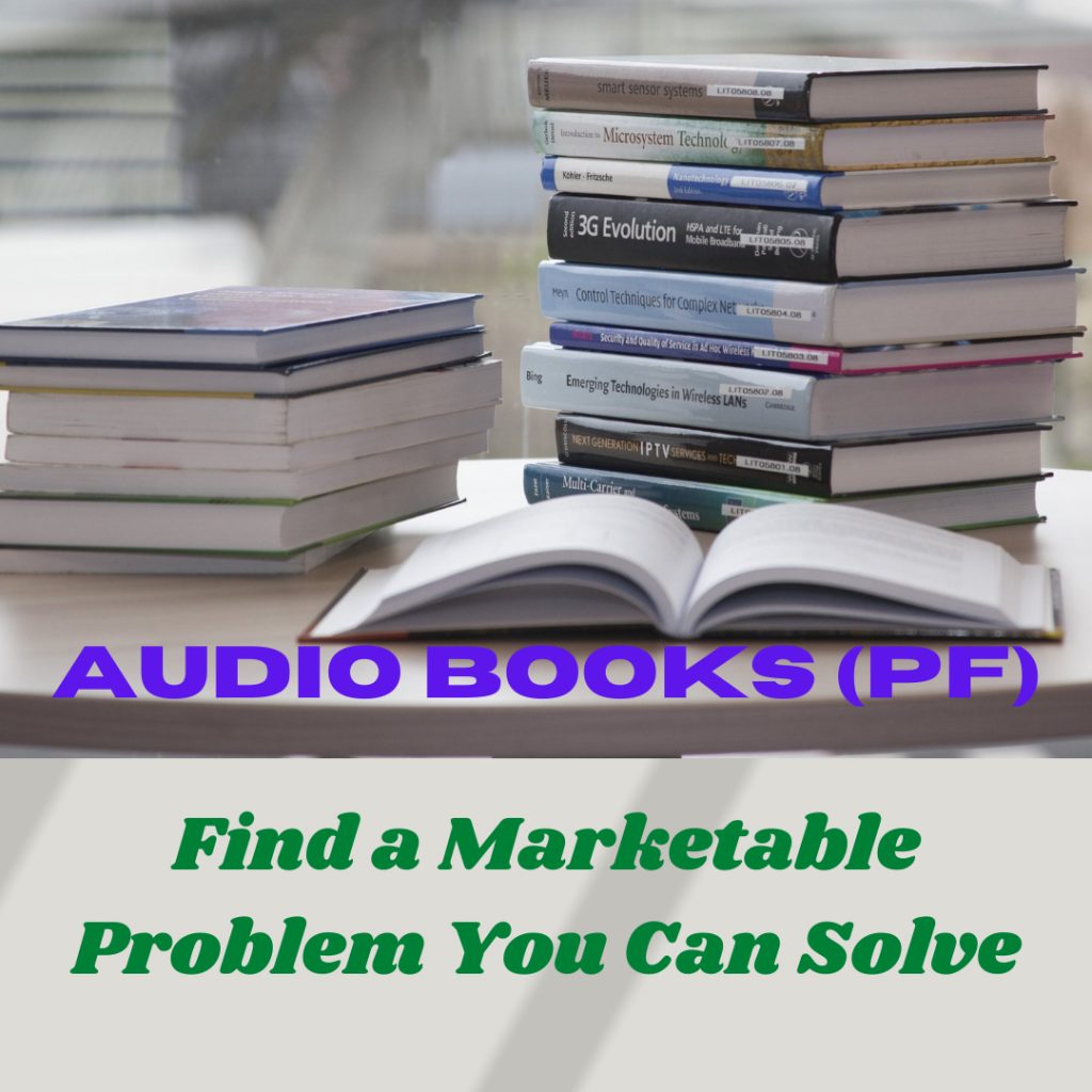 Find A Marketable Problem You Can Solve