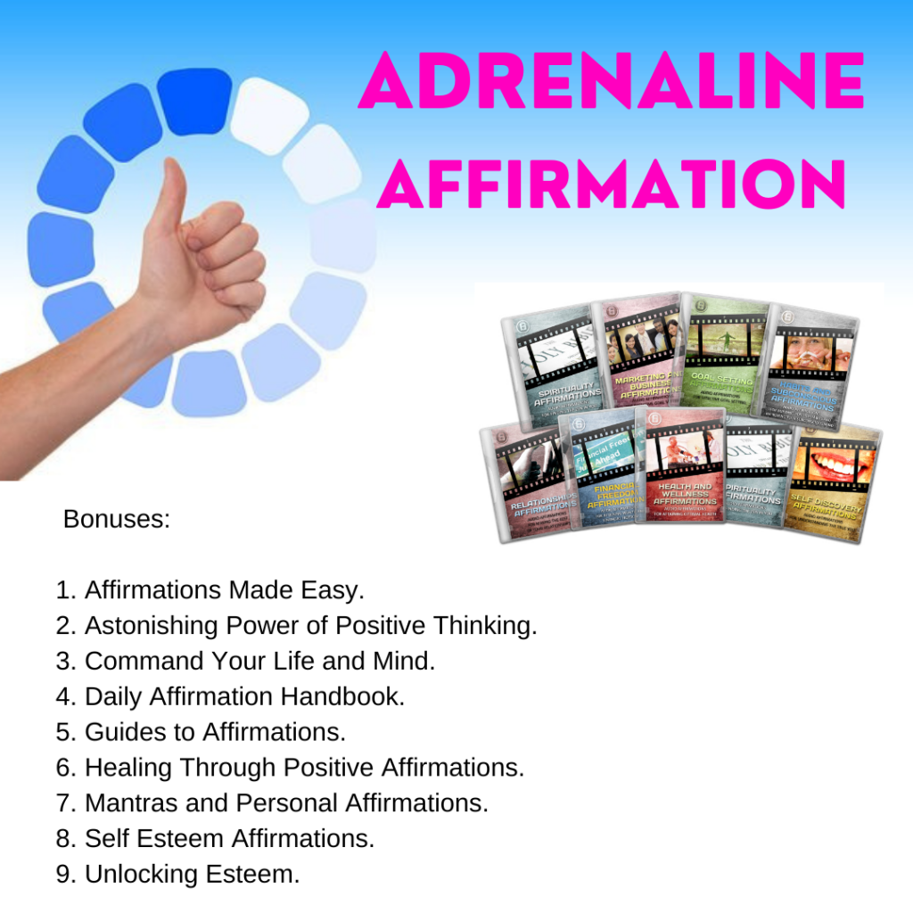 Adrenaline Affirmation Audio Series