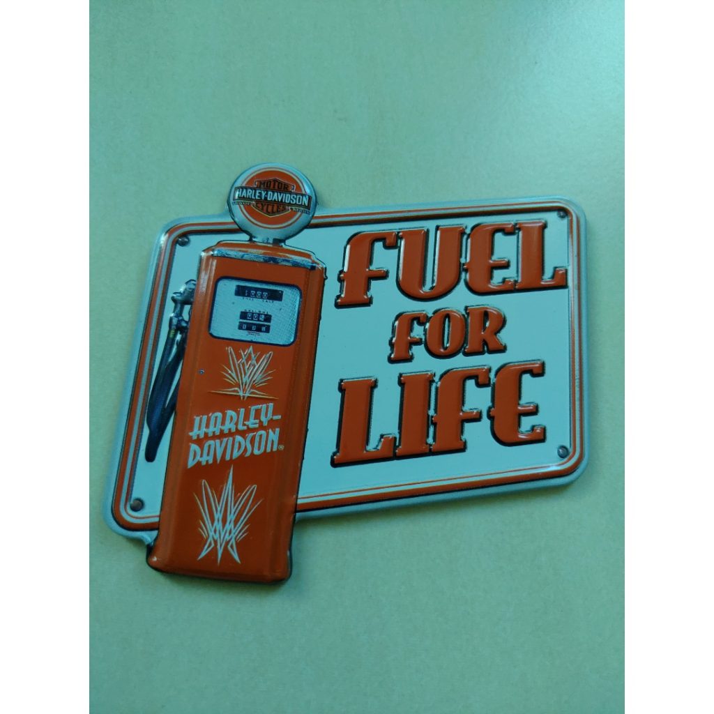 Harley Davidson Fuel For Life fridge magnet