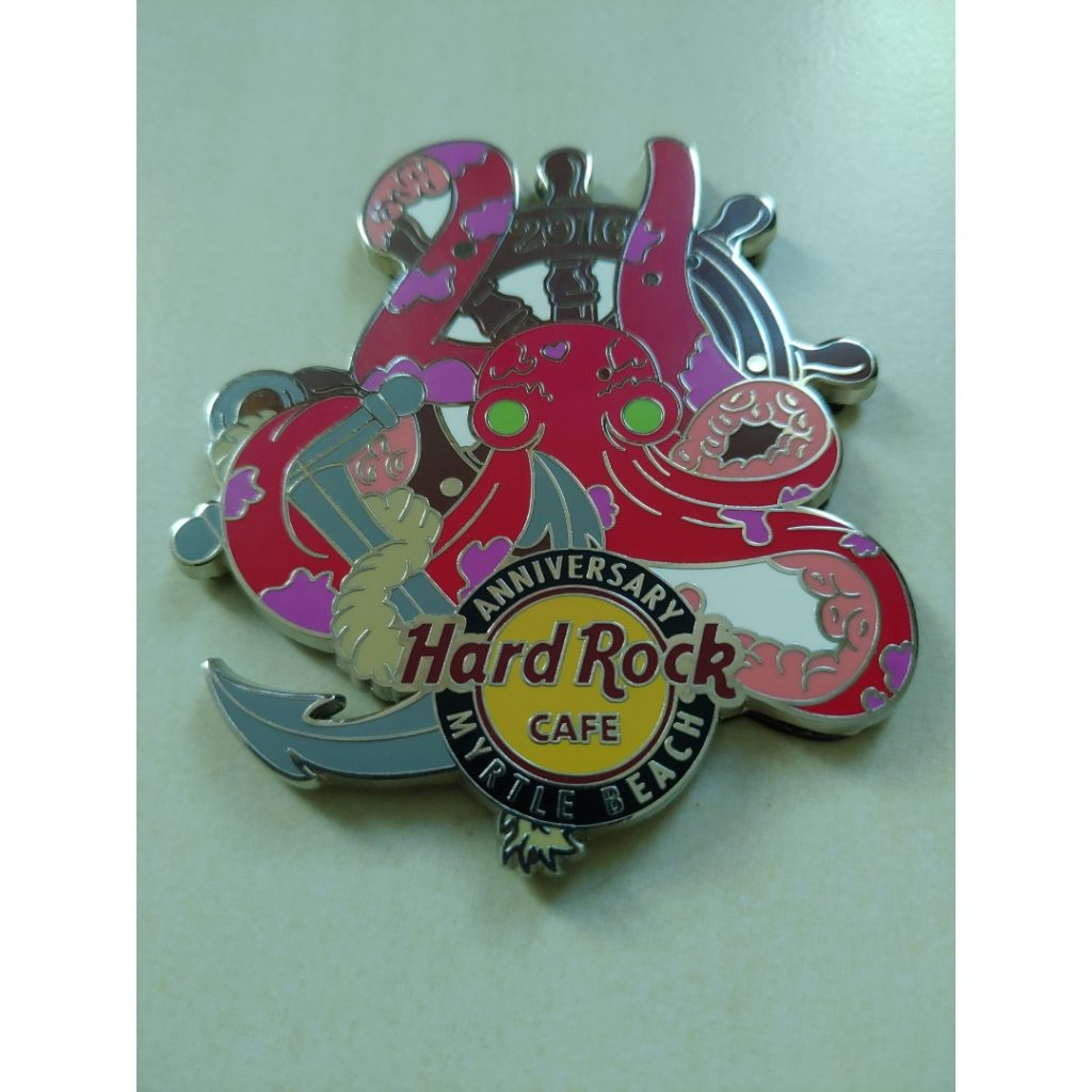 Hard Rock Cafe Myrtle Beach 21st Anniversary fridge magnet