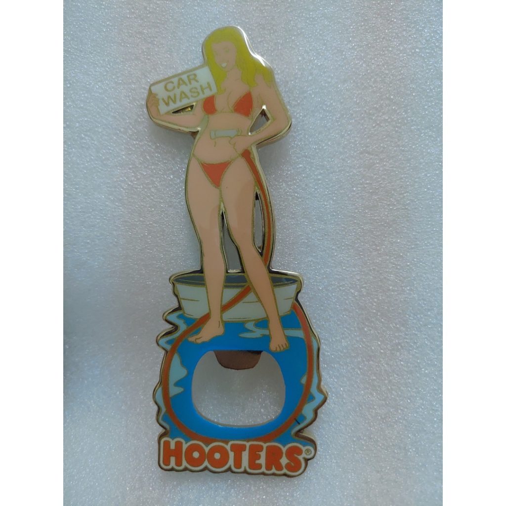 Hooters Car Wash Girl bottle opener