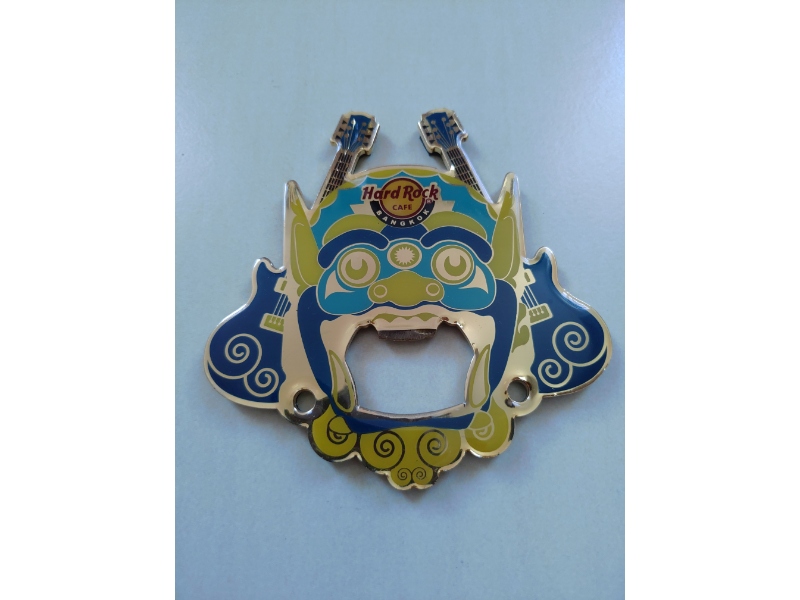 Hard Rock Cafe Bangkok Mask bottle opener magnet