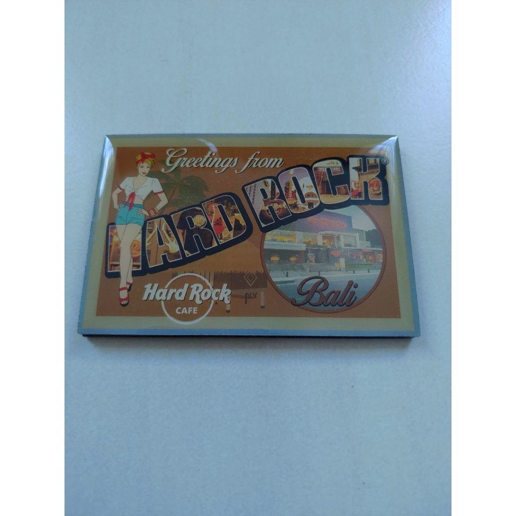 Hard Rock Cafe Bali Greetings magnet