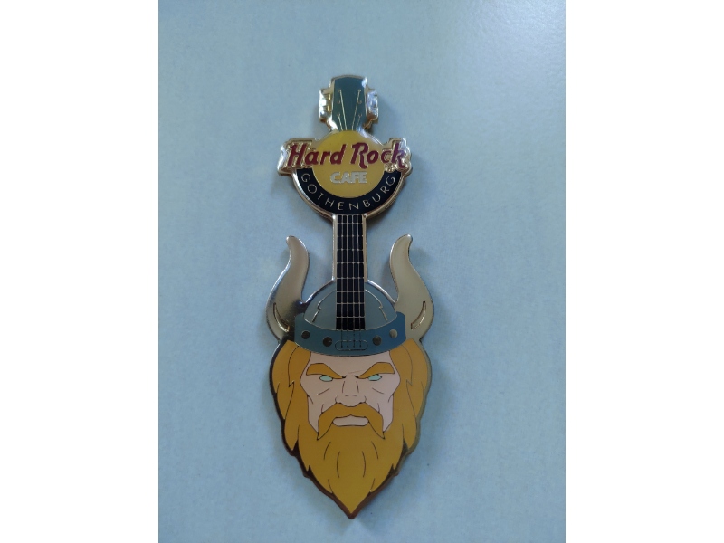 Hard Rock Cafe Gothenburg Viking Head fridge magnet