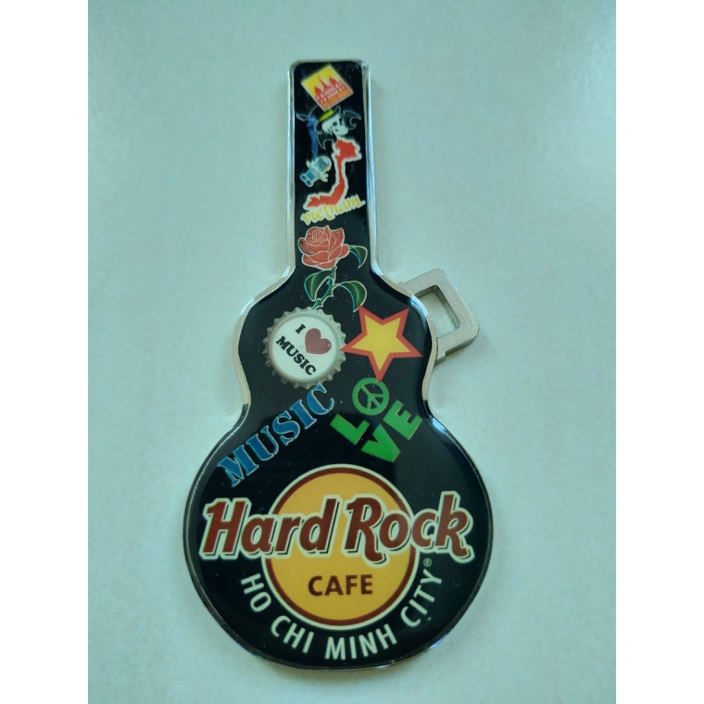 Hard Rock Cafe Ho Chi Minh Guitar Case fridge magnet