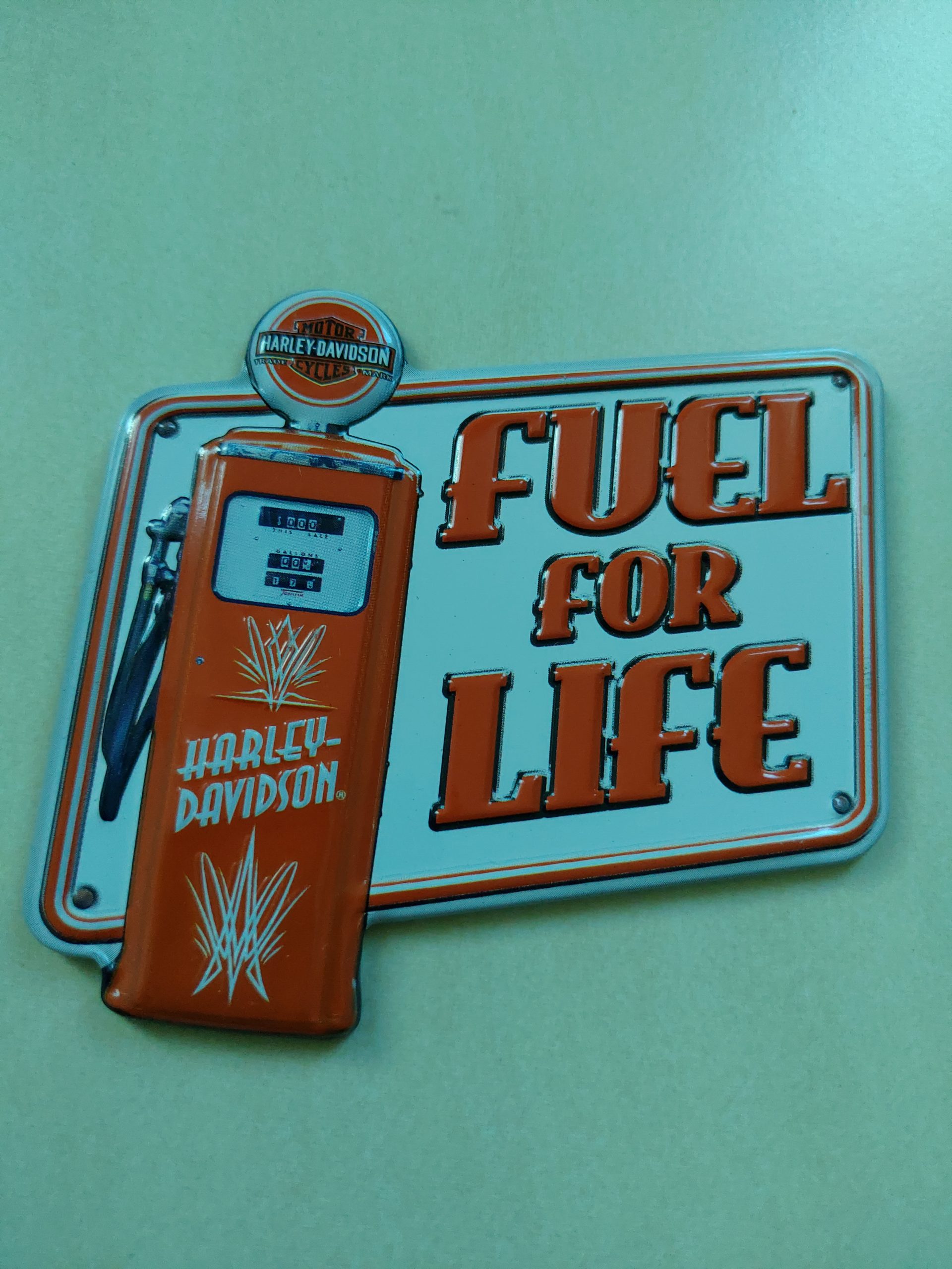 Harley Davidson Fuel for Life magnet