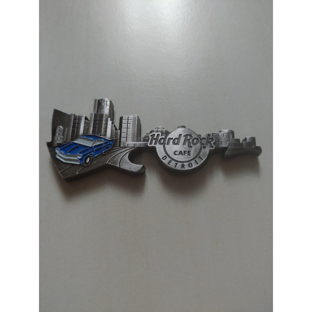 Hard Rock Cafe Detroit Skyline magnet