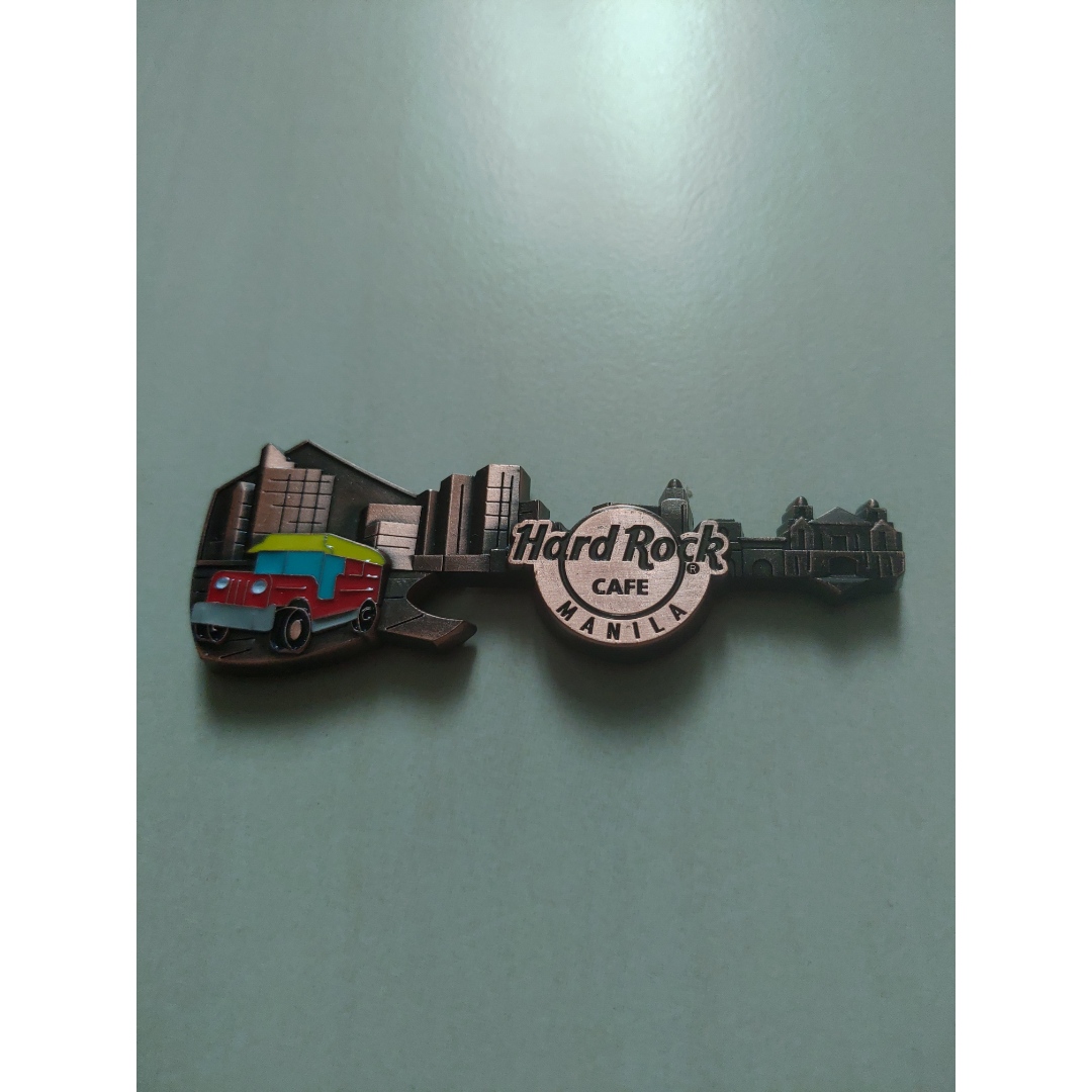 Hard Rock Cafe Manila Skyline magnet (bronze)