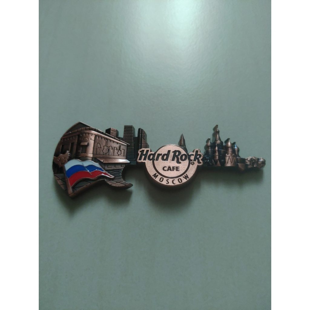 Hard Rock Cafe Moscow Skyline magnet (bronze)