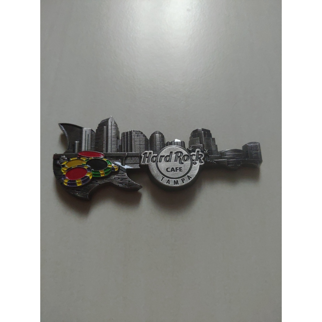 Hard Rock Cafe Tampa Skyline magnet