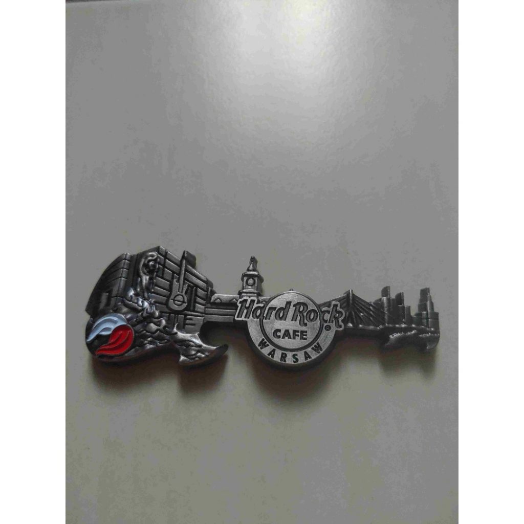 Hard Rock Cafe Warsaw Skyline magnet